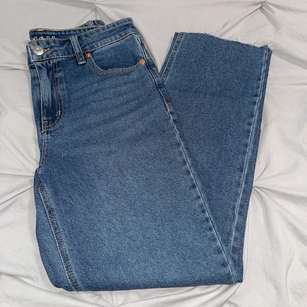 High Rise Straight Ankle